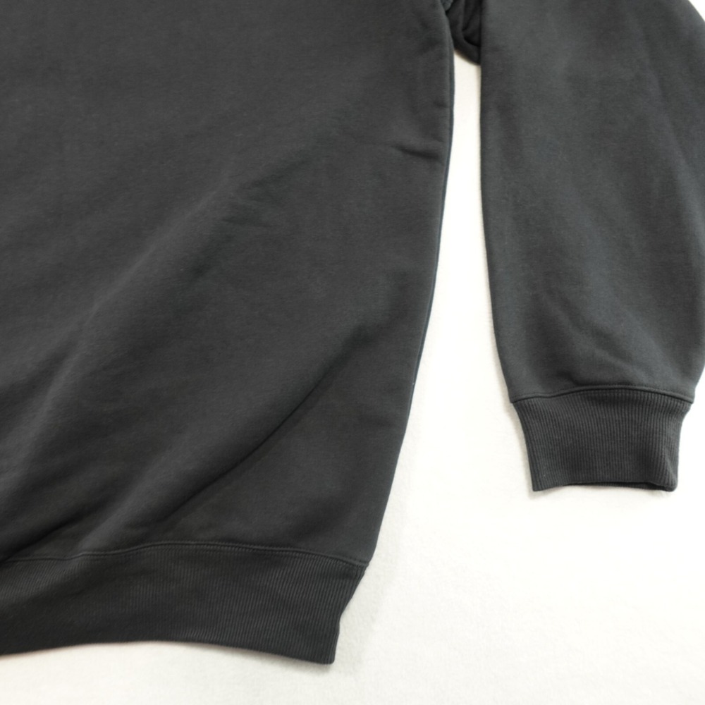 NWT Adidas Sweatshirt Mens‎ XL Black Pullover Maranatha Center Graphic Logo Crew - Picture 4 of 13
